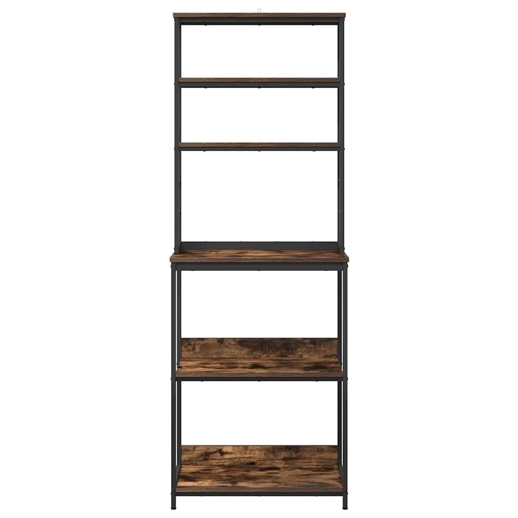 vidaXL Kitchen Shelf 5-Tier 60 x 40 x 168 cm Engineered Wood