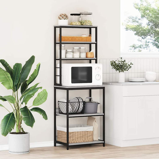 vidaXL Kitchen Shelf 5-Tier 60 x 40 x 168 cm Engineered Wood