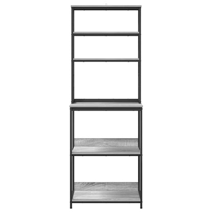 vidaXL Kitchen Shelf 5-Tier 60 x 40 x 168 cm Engineered Wood