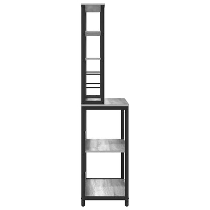 vidaXL Kitchen Shelf 5-Tier 80 x 40 x 168 cm Engineered Wood