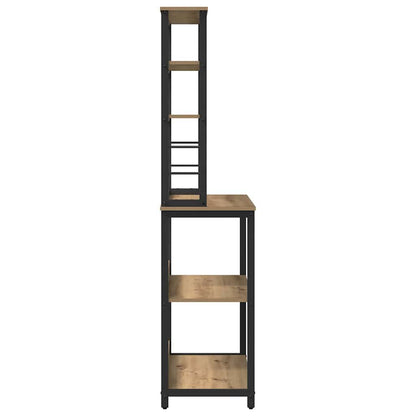 vidaXL Kitchen Shelf 5-Tier 80 x 40 x 168 cm Engineered Wood
