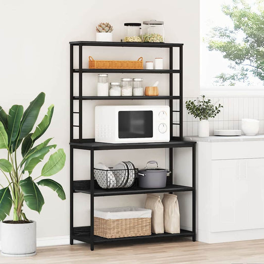vidaXL Kitchen Shelf 5-Tier 100 x 40 x 168 cm Engineered Wood