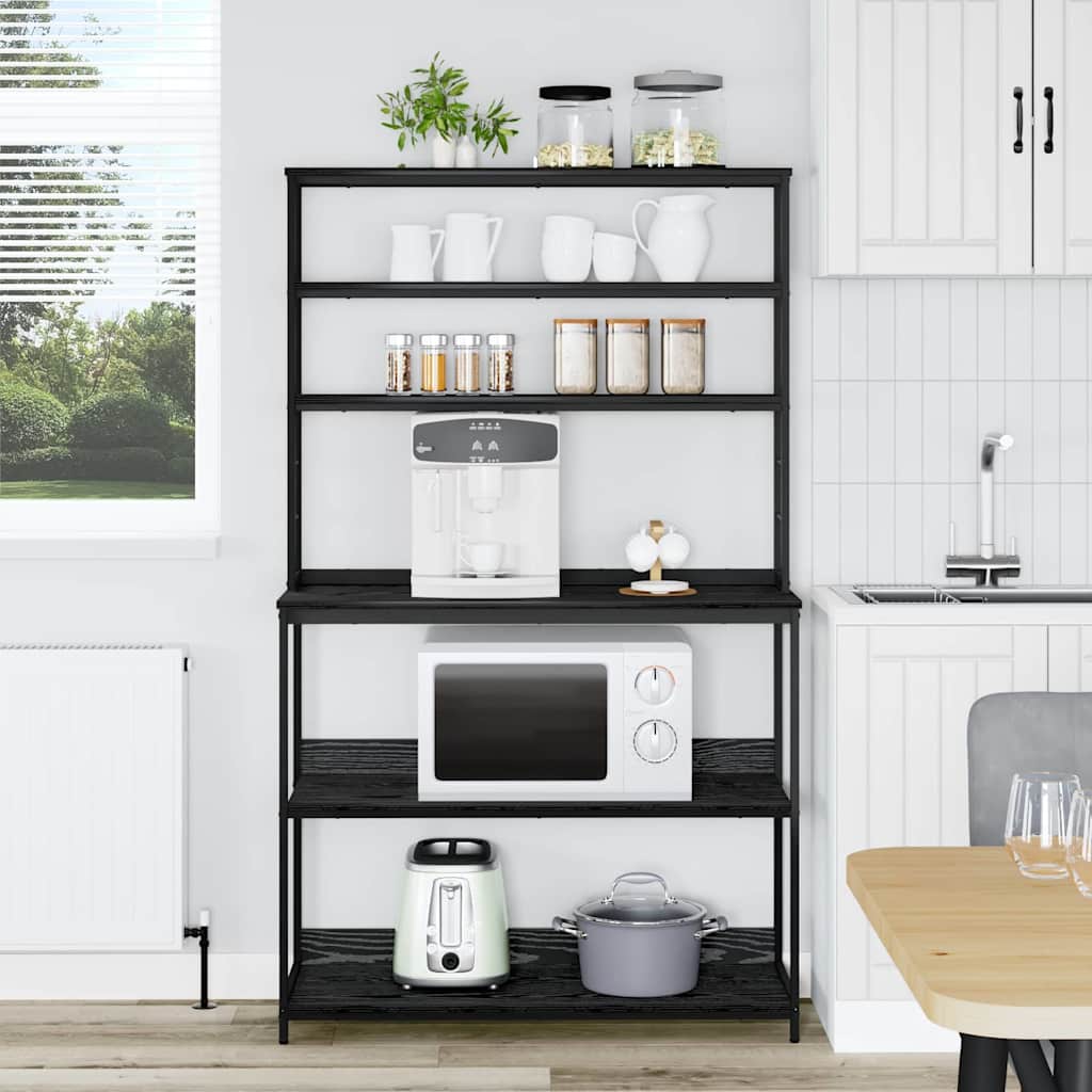 vidaXL Kitchen Shelf 5-Tier 100 x 40 x 168 cm Engineered Wood