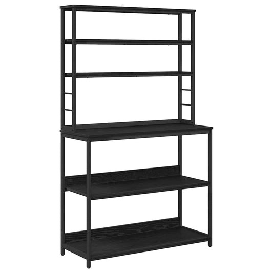 vidaXL Kitchen Shelf 5-Tier 100 x 40 x 168 cm Engineered Wood