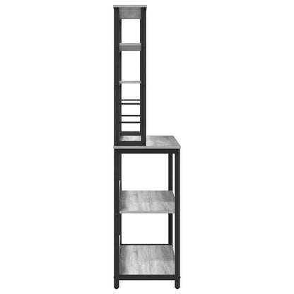 vidaXL Kitchen Shelf 5-Tier 100 x 40 x 168 cm Engineered Wood
