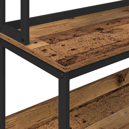 vidaXL Kitchen Shelf Old Wood 100 x 40 x 168 cm Engineered Wood