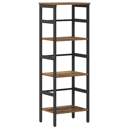 vidaXL Bookshelf Old Wood 40 x 29.5 x 115 cm Engineered Wood