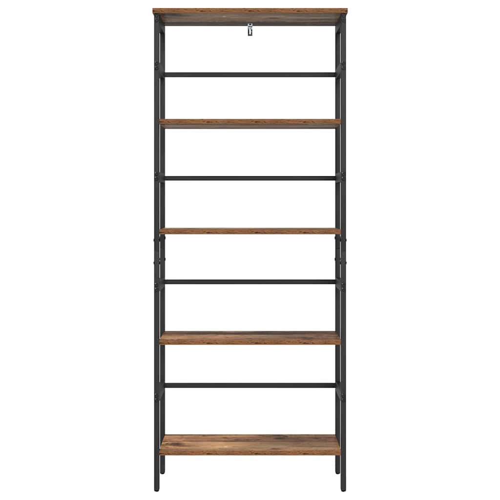 vidaXL Bookshelf Old Wood 60 x 29.5 x 149 cm Engineered Wood