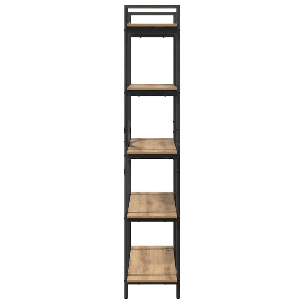 vidaXL Bookshelf 5-Tier 100 x 33.5 x 178 cm Engineered Wood