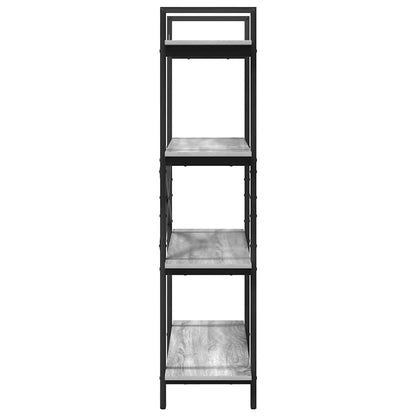 vidaXL Bookshelf 4-Tier 100 x 33.5 x 140 cm Engineered Wood