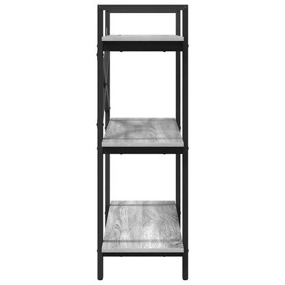 vidaXL Bookshelf 3-Tier 100 x 33.5 x 102 cm Engineered Wood