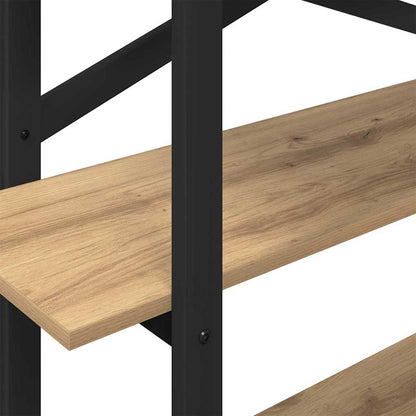 vidaXL Bookshelf 3-Tier 100 x 33.5 x 102 cm Engineered Wood