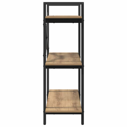 vidaXL Bookshelf 3-Tier 100 x 33.5 x 102 cm Engineered Wood