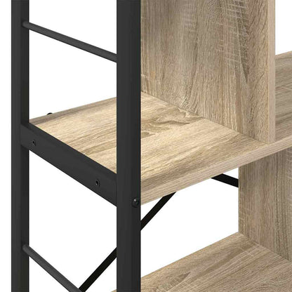 vidaXL Bookshelf Sonoma Oak 75 x 30 x 91 cm Engineered Wood