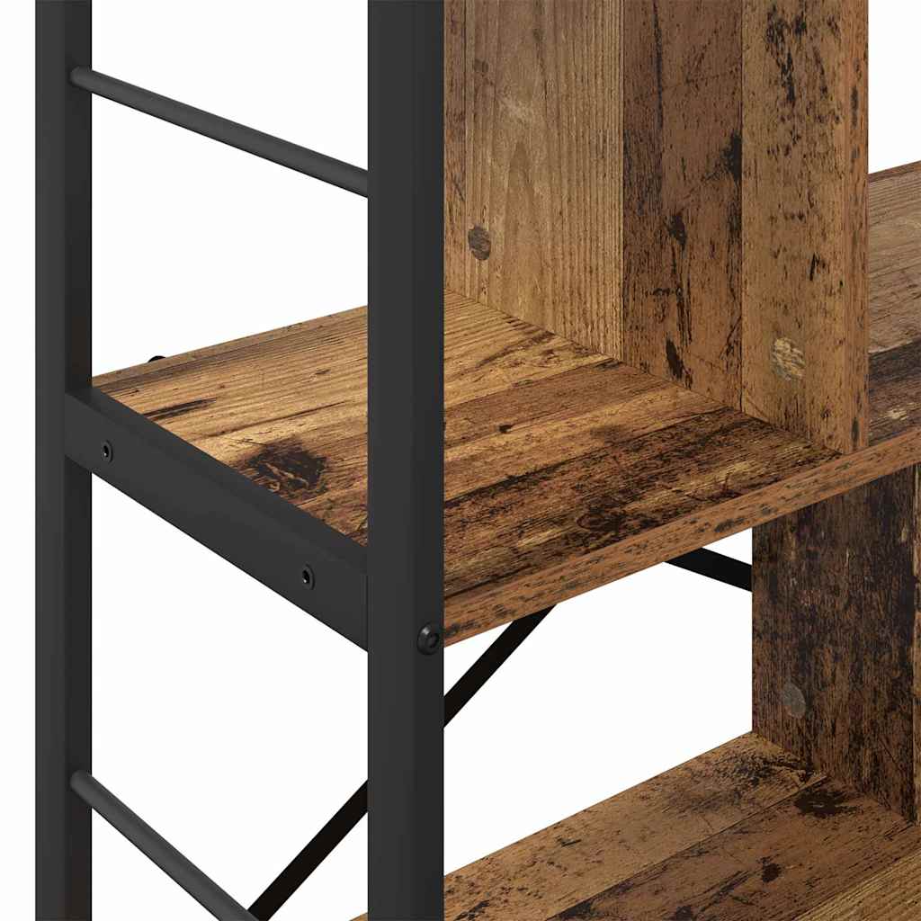 vidaXL Bookshelf Old Wood 75 x 30 x 91 cm Engineered Wood