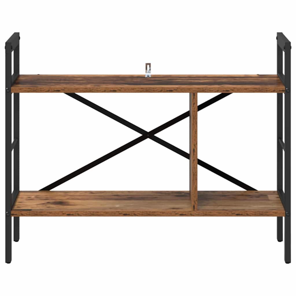 vidaXL Bookshelf Old Wood 75 x 30 x 58.5 cm Engineered Wood