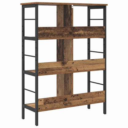 vidaXL Bookshelf Old Wood 82 x 32 x 112 cm Engineered Wood