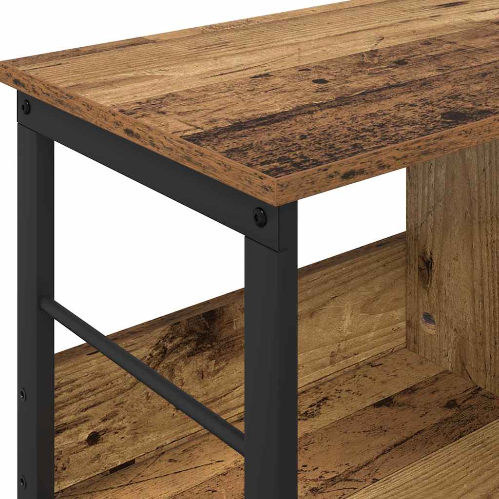vidaXL Bookshelf Old Wood 82 x 32 x 47 cm Engineered Wood