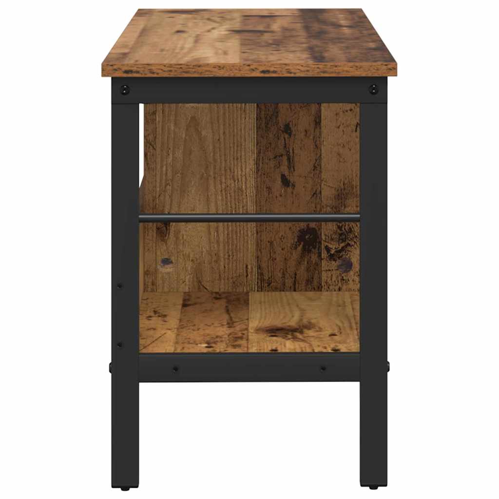 vidaXL Bookshelf Old Wood 82 x 32 x 47 cm Engineered Wood