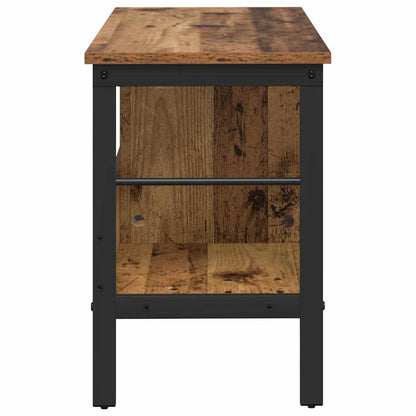 vidaXL Bookshelf Old Wood 82 x 32 x 47 cm Engineered Wood