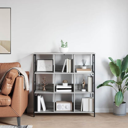 vidaXL Bookshelf 9-Tier 102 x 32 x 104.5 cm Engineered Wood