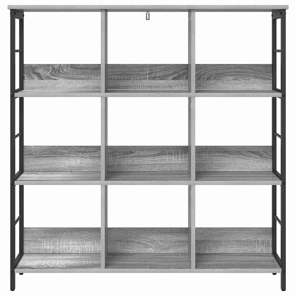 vidaXL Bookshelf 9-Tier 102 x 32 x 104.5 cm Engineered Wood