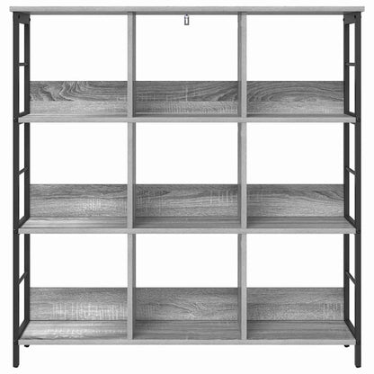 vidaXL Bookshelf 9-Tier 102 x 32 x 104.5 cm Engineered Wood