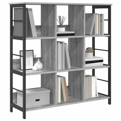 vidaXL Bookshelf 9-Tier 102 x 32 x 104.5 cm Engineered Wood