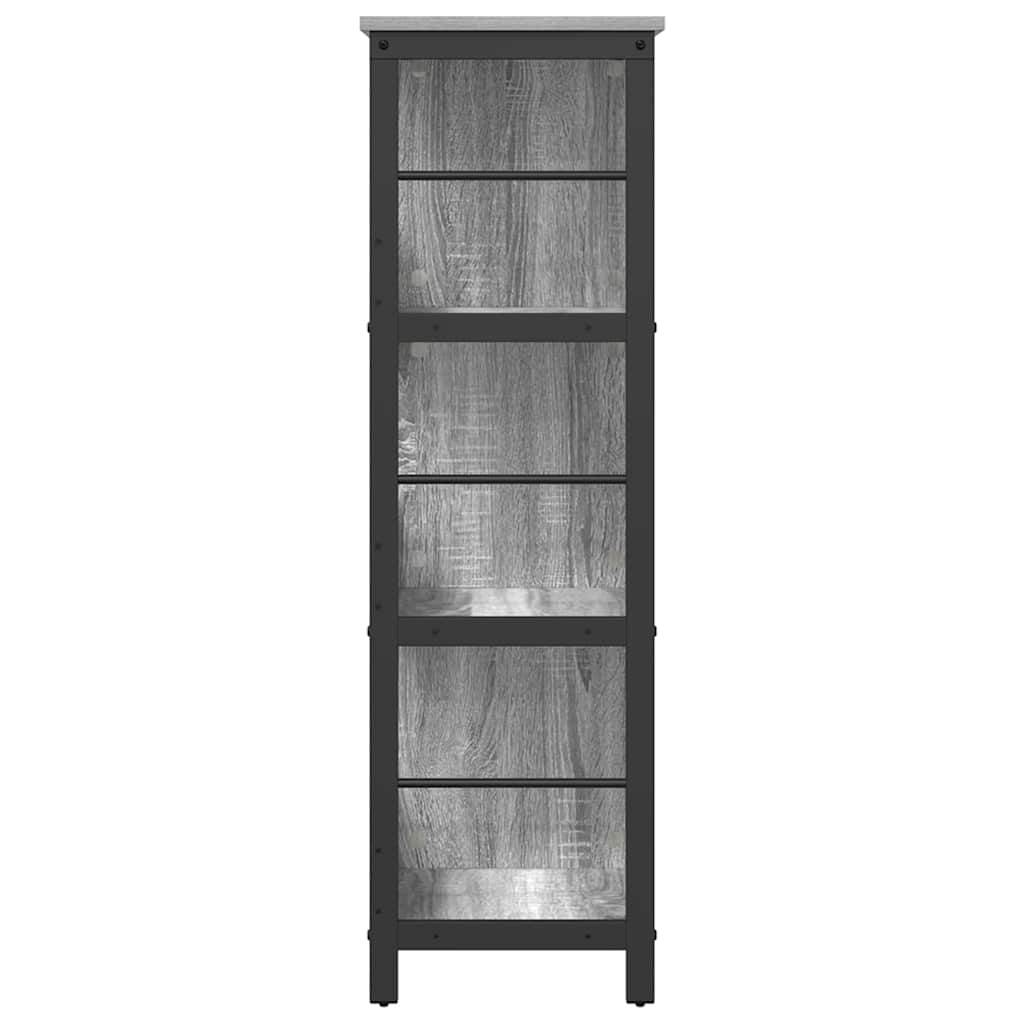 vidaXL Bookshelf 9-Tier 102 x 32 x 104.5 cm Engineered Wood