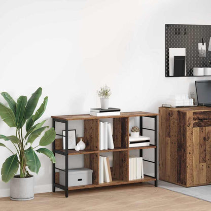 vidaXL Bookshelf Old Wood 102 x 32 x 72.5 cm Engineered Wood