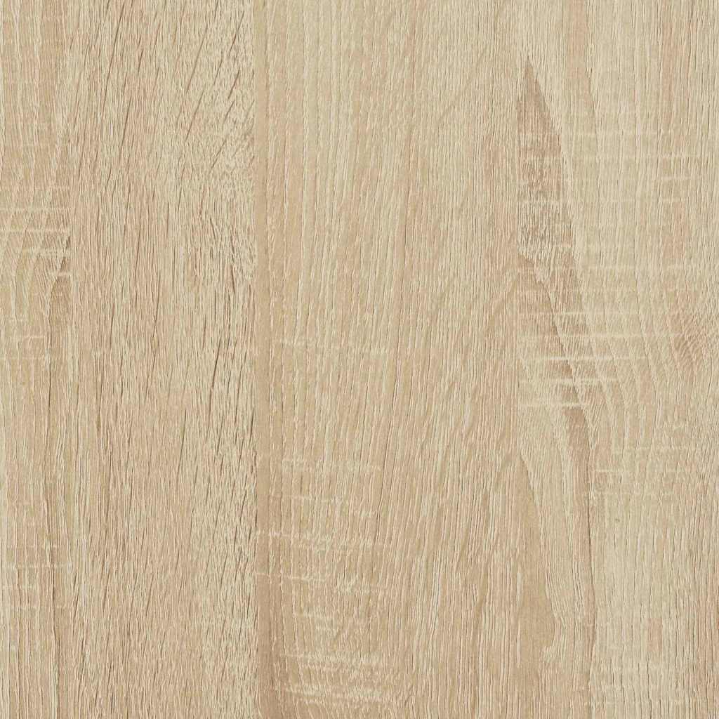 vidaXL Bookshelf 3-Tier 102 x 32 x 40.5 cm Engineered Wood Sonoma Oak