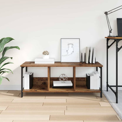 vidaXL Bookshelf Old Wood 102 x 32 x 40.5 cm Engineered Wood