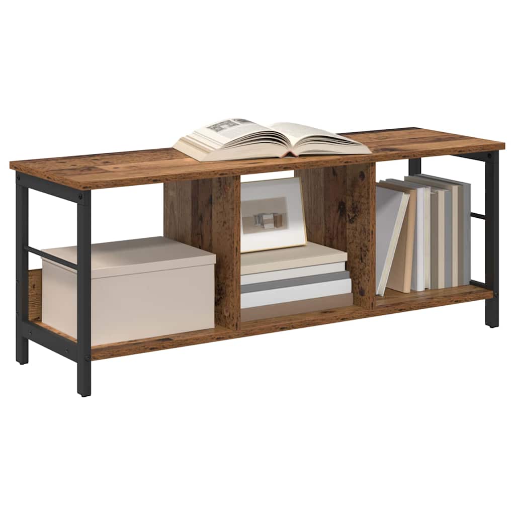 vidaXL Bookshelf Old Wood 102 x 32 x 40.5 cm Engineered Wood