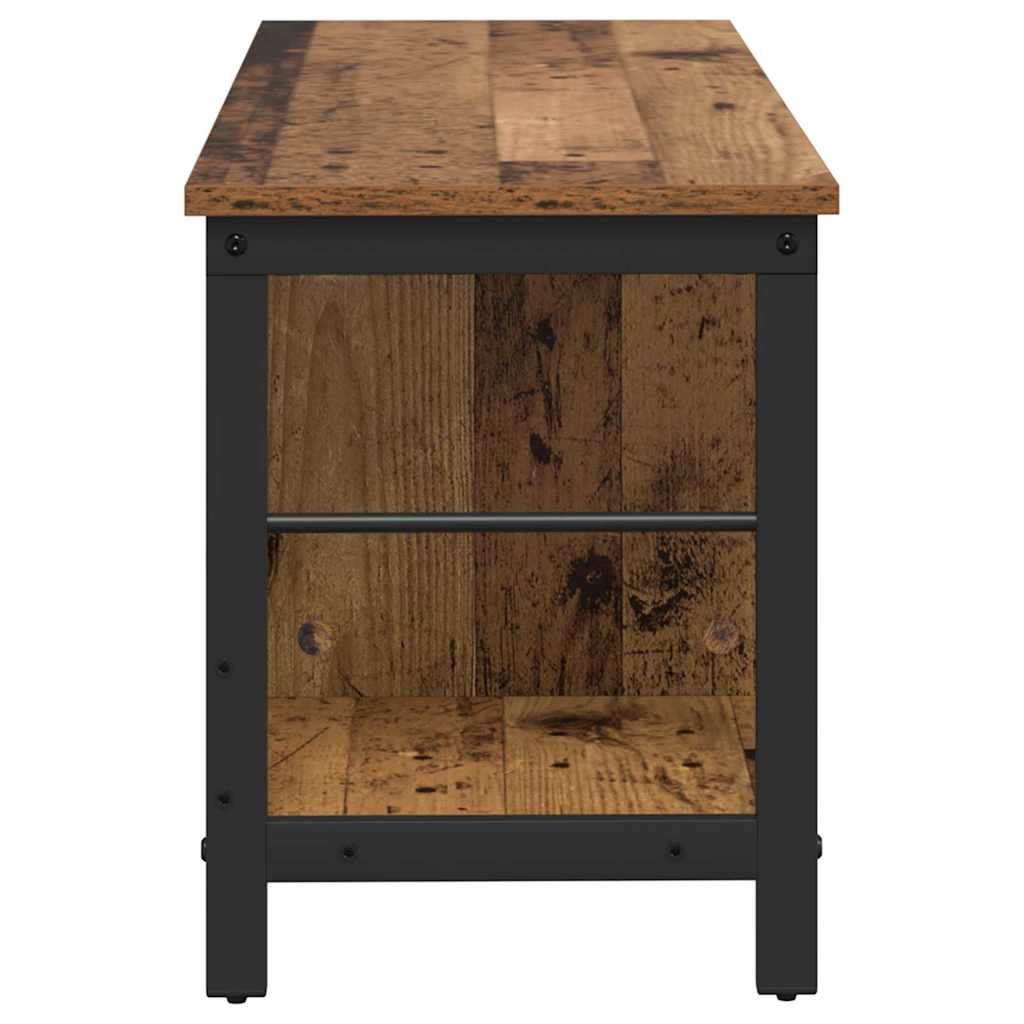 vidaXL Bookshelf Old Wood 102 x 32 x 40.5 cm Engineered Wood