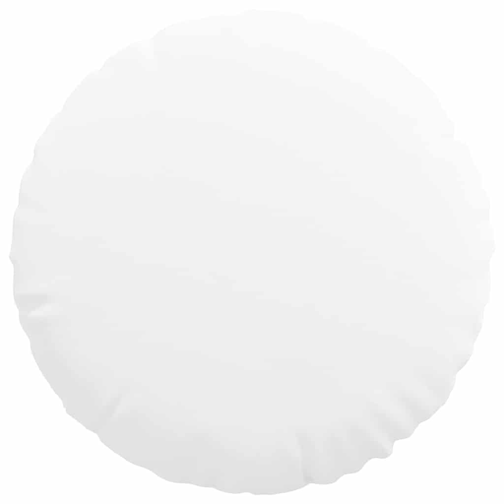 vidaXL Seat Cushions 2 pcs White Ø80 x 29 cm Fabric