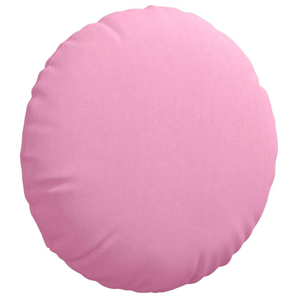 vidaXL Seat Cushions 2 pcs Pink Ø80 x 29 cm Fabric