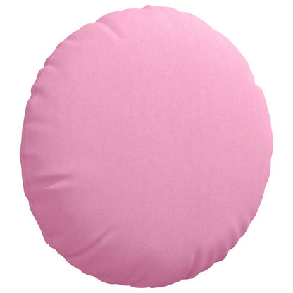 vidaXL Seat Cushions 2 pcs Pink Ø80 x 29 cm Fabric