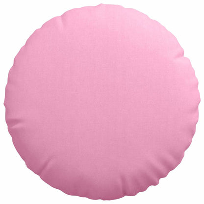 vidaXL Seat Cushions 2 pcs Pink Ø80 x 29 cm Fabric