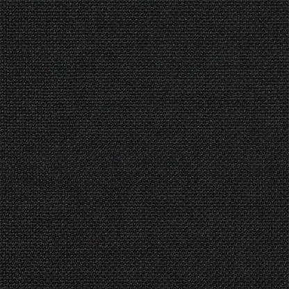 vidaXL Bed Frame with Upholstered Headboard Black 140 x 190 cm