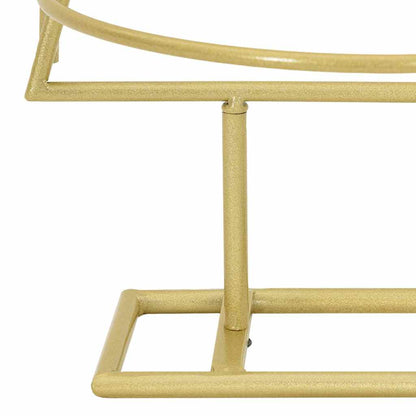 vidaXL Metal Christmas Tree with Stand Gold 90 cm Powder-coated steel