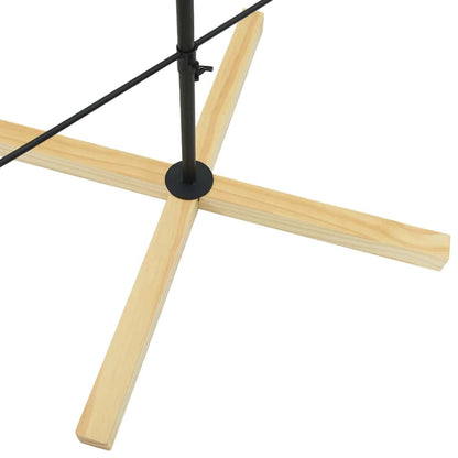 vidaXL Metal Christmas Tree KUOPIO 210 cm Steel Black