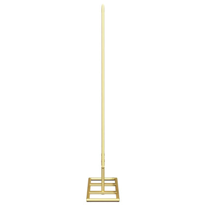 vidaXL Metal Christmas Tree with Stand Gold 60 cm Powder-coated steel