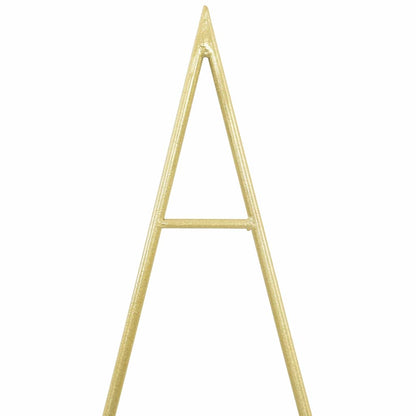 vidaXL Metal Christmas Tree with Stand Gold 90 cm Powder-coated steel