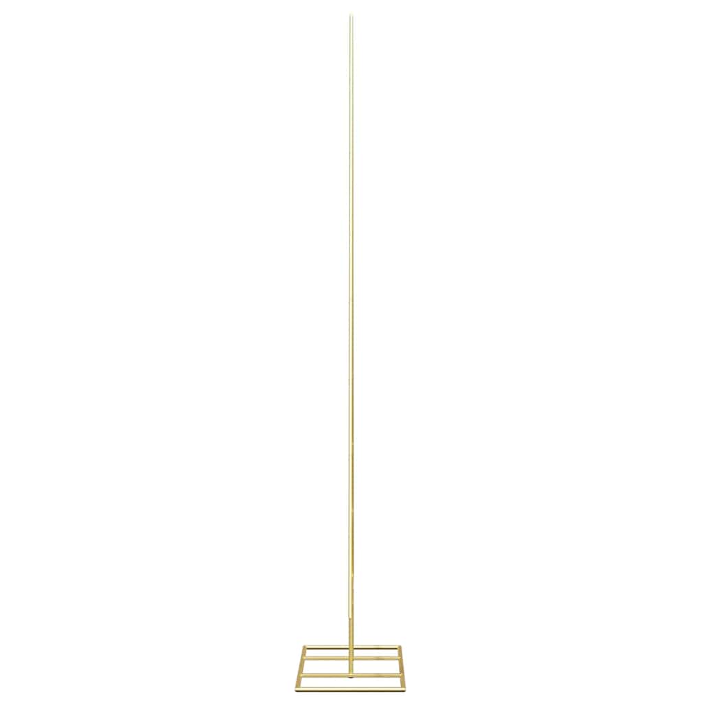 vidaXL Metal Christmas Tree with Stand Gold 150 cm Powder-coated steel