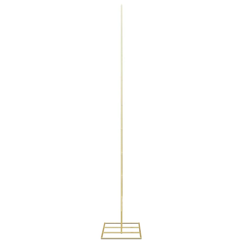vidaXL Metal Christmas Tree with Stand Gold 181 cm Powder-coated steel