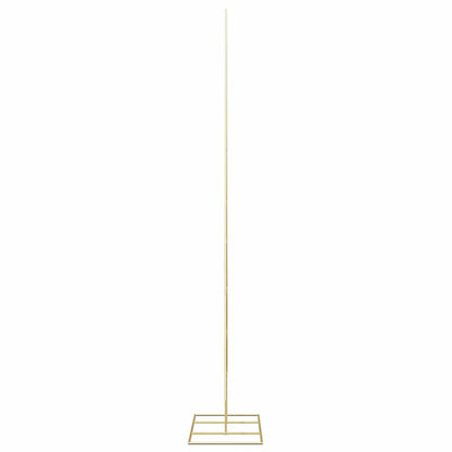 vidaXL Metal Christmas Tree with Stand Gold 211 cm Powder-coated steel