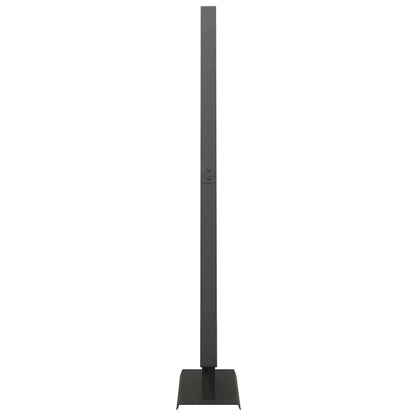 vidaXL Metal Christmas Tree with Stand Black 125.5 cm Steel
