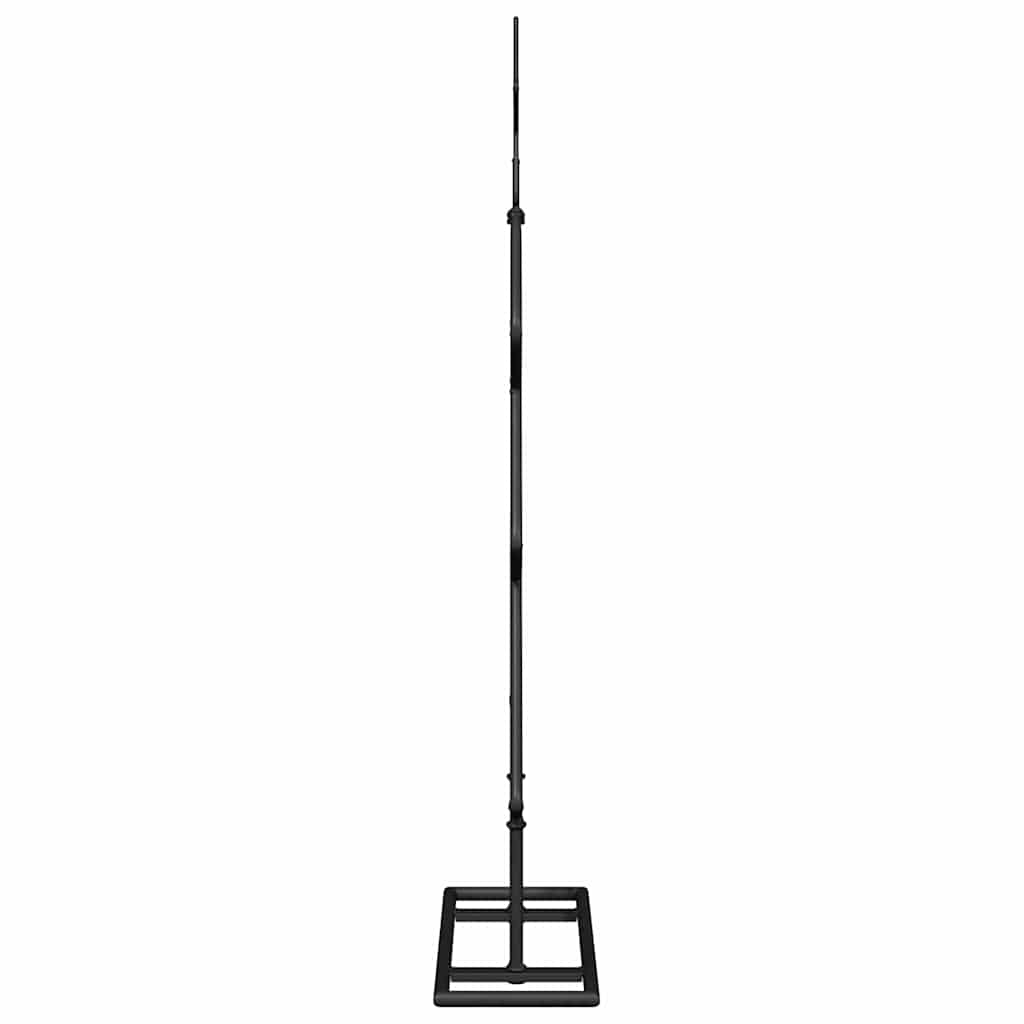 vidaXL Metal Christmas Tree with Stand Black 60 cm Steel