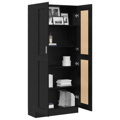 vidaXL Book Cabinet 3-Tier 82.5 x 30.5 x 185 cm Engineered Wood