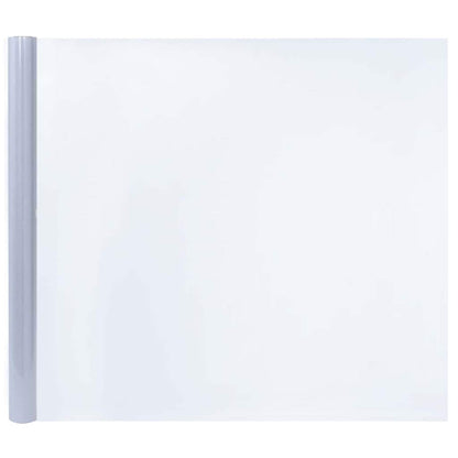 vidaXL Static Window Film Frosted Grey 90 x 500 cm PVC